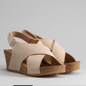 Casual crossed wedge sandal SENDA ROAD